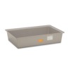 Wanna wychwytowa bez kratownicy pod 2 beczki GRP 220l, 1280 x 850 x 270 mm