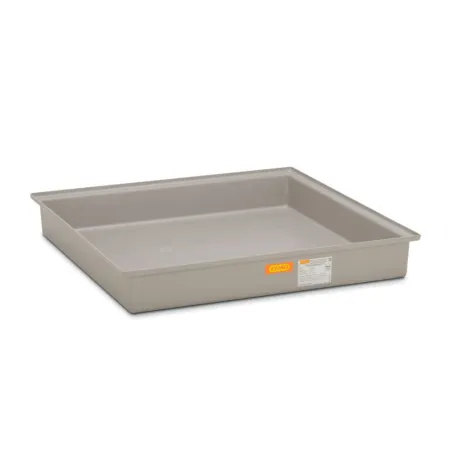 Wanna wychwytowa bez kratownicy pod 4 beczki GRP 220l, 1280 x 1280 x 180 mm