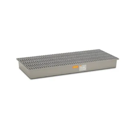 Wanna wychwytowa z kratownicą  GRP pod 3 beczki 220l, 1880 x 850 x 200 mm