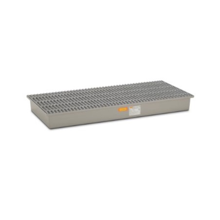 Wanna wychwytowa z kratownicą  GRP pod 3 beczki 220l, 1880 x 850 x 200 mm