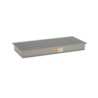 Wanna wychwytowa z kratownicą  GRP pod 3 beczki 220l, 1880 x 850 x 200 mm