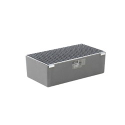 Wanna wychwytowa z kratownicą ocynkowaną GRP 65l, 820 x 420 x 240  mm