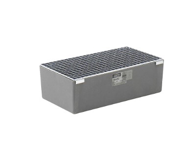 Wanna wychwytowa z kratownicą ocynkowaną GRP 65l, 820 x 420 x 240  mm