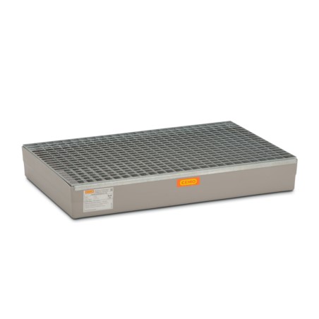 Wanna wychwytowa z kratownicą do europalet GRP 150l, 1200 x 800 x 190 mm Wanna wychwytowa z kratownicą do europalet GRP 150l, 1200 x 800 x 190 mm