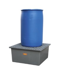 Wanna wychwytowa z kratownicą ocynkowaną  GRP 210l, 850 x 850 x 400 mm