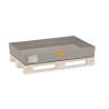 Wanna wychwytowa bez kratownicy do europalet GRP 150l,  1200 x 800 x 165 mm