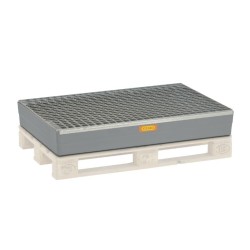 Wanna wychwytowa z kratownicą do europalet  GRP 150l,1200 x 800 x 235 mm
