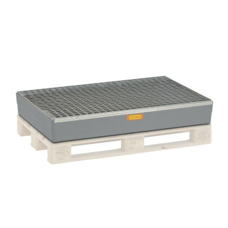 Wanna wychwytowa z kratownicą do europalet GRP 150l,1200 x 800 x 235 mm