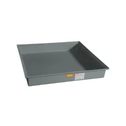 Wanna wychwytowa bez kratownicy pod 4 beczki GRP 220l, 1280 x 1280 x 180 mm