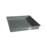 Wanna wychwytowa bez kratownicy pod 4 beczki GRP 220l, 1280 x 1280 x 180 mm