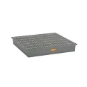Wanna wychwytowa z kratownicą GRP 220l, 1280 x 1280 x 210 mm