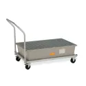 Mobliny stalowy wózek pod 2 beczki GRP 220l,1520 x 860 x 1080 mm