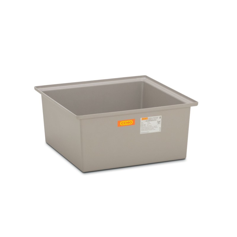 Wanna wychwytowa bez kratownicy pod 1 beczki GRP 210l, 850 x 850 x 390 mm