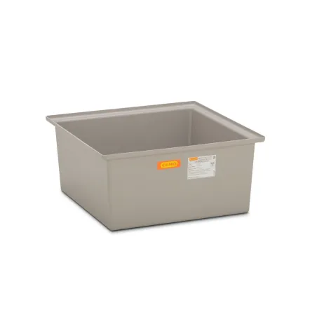 GRP drip tray for 1 drum 210 l, 850 x 850 x 390 mm