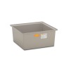 Wanna wychwytowa bez kratownicy pod 1 beczki GRP 210l, 850 x 850 x 390 mm