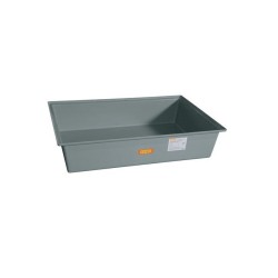 Wanna wychwytowa bez kratownicy pod 2 beczki GRP 220l, 1280 x 850 x 270 mm