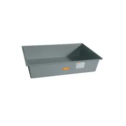 Wanna wychwytowa bez kratownicy pod 2 beczki GRP 220l, 1280 x 850 x 270 mm