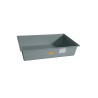 Wanna wychwytowa bez kratownicy pod 2 beczki GRP 220l, 1280 x 850 x 270 mm