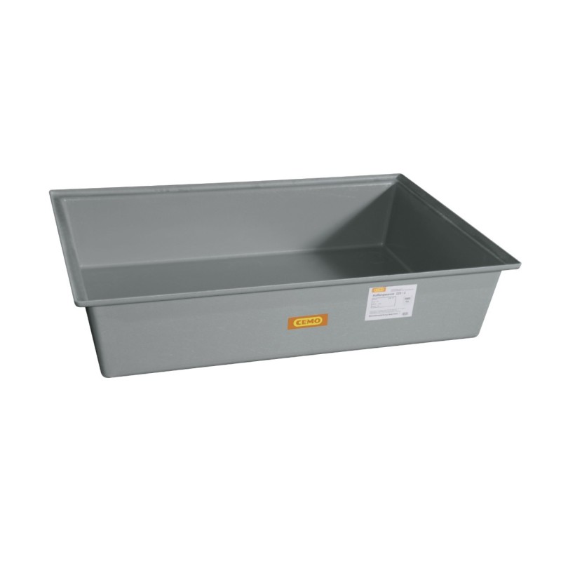 Wanna wychwytowa bez kratownicy pod 3 beczki GRP 220l, 1880 x 850 x 190 mm