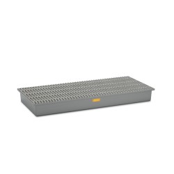 Wanna wychwytowa z kratownicą ocynkowaną pod 3 beczki GRP 220l, 1880 x 850 x 200 mm