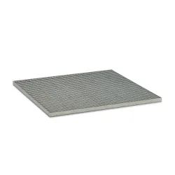 Grating galvanized steel for spill containment tray GRP 220/4, 1250 x 1250 x 400 mm