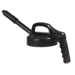 Oil Safe lid with a long spout