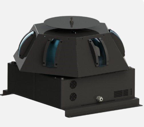 Projektor LED ROTO-FLY odstraszający ptaki z ruchomym światłem 250W