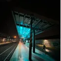Projektor LED LINEAR-FLY odstraszający ptaki migotanie linniowe 35W