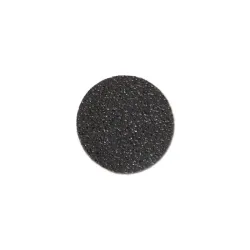Anti-slip floor marker – flexible rough black circle, set of 50 pcs.
