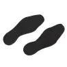 Non-slip floor sign – flexible rough black footprints 95 × 265 mm (pair), set of 10 pcs.