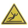 Anti-slip floor sign “Warning: slippery surface” flexible version – triangle, R11, 600 mm
