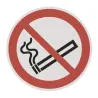 Anti-slip floor sign "No smoking" flexible version – circle, R11, 400 mm