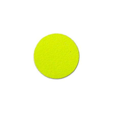 Antypoślizgowy znak podłogowy – fluorescencyjny okrąg 50 mm, R13, zestaw 50 szt. Antypoślizgowy znak podłogowy – fluorescencyjny okrąg 50 mm, R13, zestaw 50 szt.