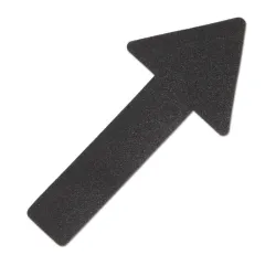 Anti-slip floor sign – flexible arrow 130 × 280 mm, set of 10 pcs.