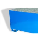 Painted spill containment sump with grate 1150 x 1300 x 780 mm