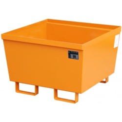 Wanna wychwytowa stalowa bez kratownicy, 800 x  800 x 545 mm