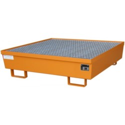 Wanna wychwytowa stalowa pod małe pojemniki, 1200 x 1200 x 335 mm