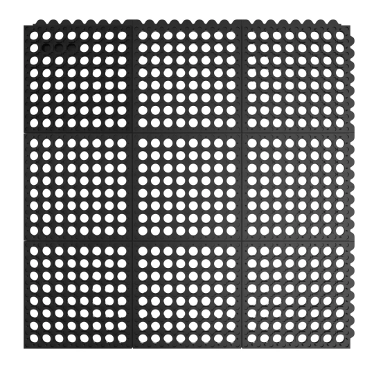Ergonomic modular mat E50, 91 cm x 91 cm, BL