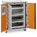 Battery charging cabinet 8/10 Basic, fire-resistant 60 min