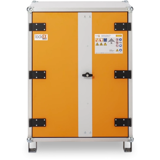 Battery charging cabinet 8/10 Basic, fire-resistant 60 min