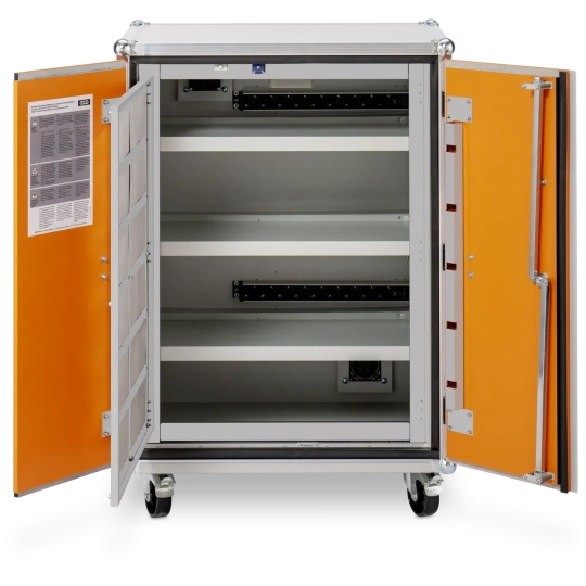 Charging cabinet for 8/10 Premium batteries, fire-resistant 60 min