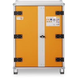 Battery charging cabinet 8/10 Premium, fire-resistant 60 min, lockEX 2.0