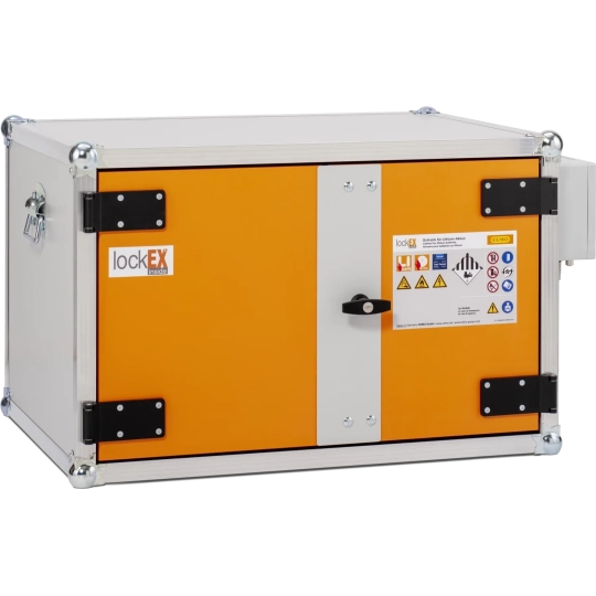 Battery charging cabinet 8/5 Premium Plus, fire-resistant 60 min