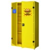 Self-assembly flammable liquids cabinet, two-door, 1075 x 500 x 1850 mm