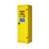 Cabinet for flammable liquids for self-assembly, single-door, 575 x 500 x 1850 mm