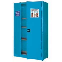 Szafa na ciecze chemiczne do samodzielnego złożenia,  dwudrzwiowa 1075 x 500 x 1850 mm