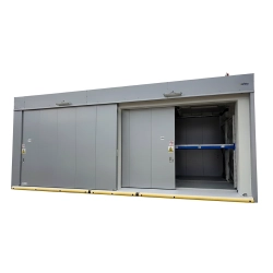 Kontener ognioodporny REI120 na baterie litowo-jonowe, 40 europalet, 10500 x 3500 x 3300 mm