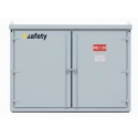 Kontener jednopoziomowy, ognioodporny REI120 na 2 IBC 3000 x 1500 x 2500 mm