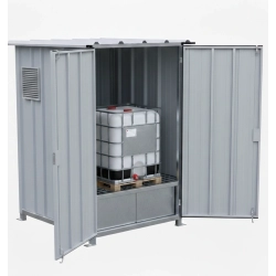 Kontener nieizolowany na 1 IBC, 1480 x 1540 x 2300 mm