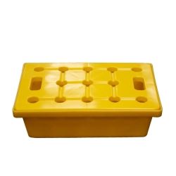 Wanna wychwytowa z kratownicą pod małe pojemniki 22 l, 595 x 395 x 175 mm